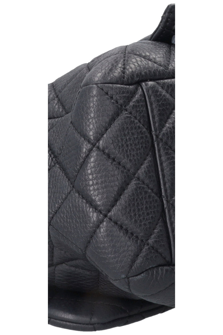 CHANEL Maxi Airline Classic Flap Bag Navy Lambskin