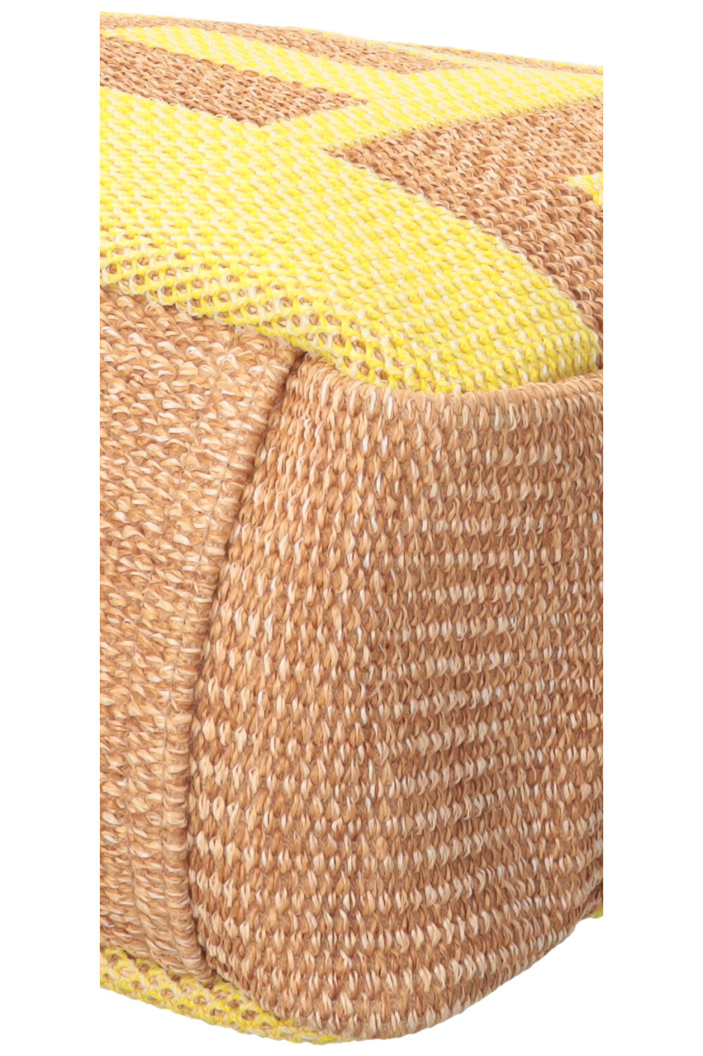 CHANEL Maxi Deauville Tote Bag Raffia Yellow