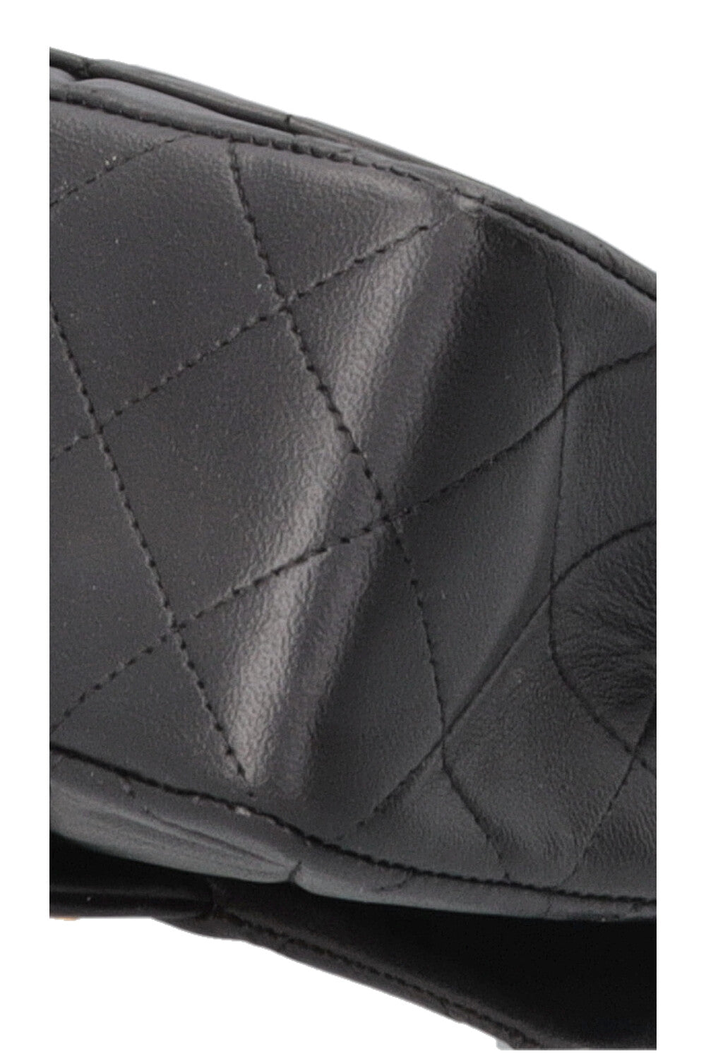 CHANEL Mini Square Flap Crossbody Bag Black