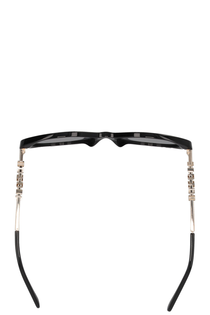 CHANEL Oval Sunglasses 5565 Acetate Black