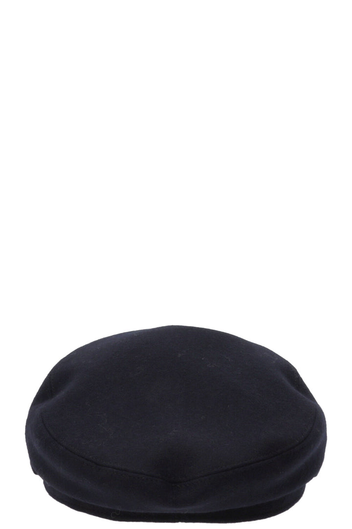 Casquette gavroche CHANEL Paris-Hamburg Laine marine