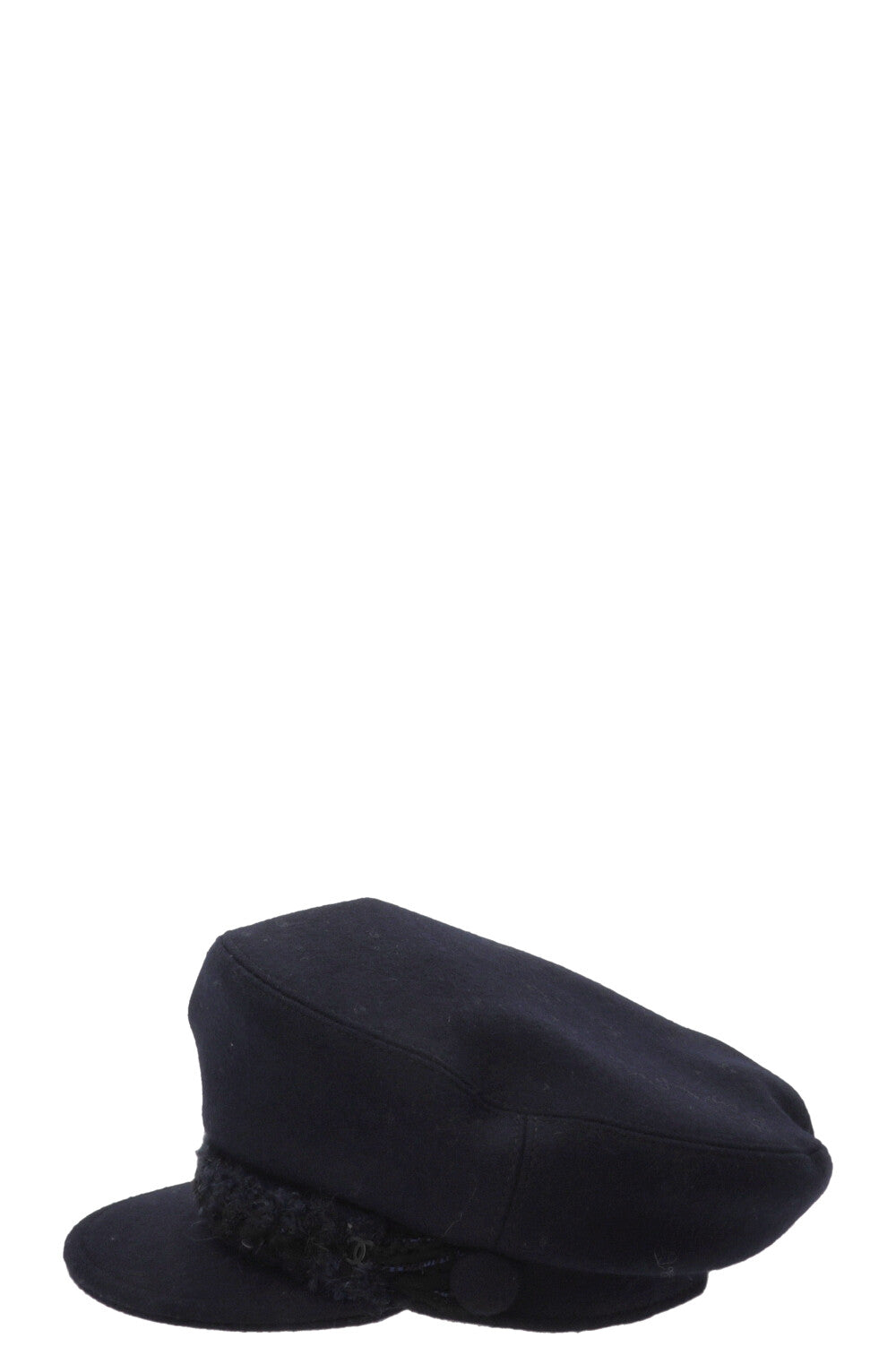 Casquette gavroche CHANEL Paris-Hamburg Laine marine