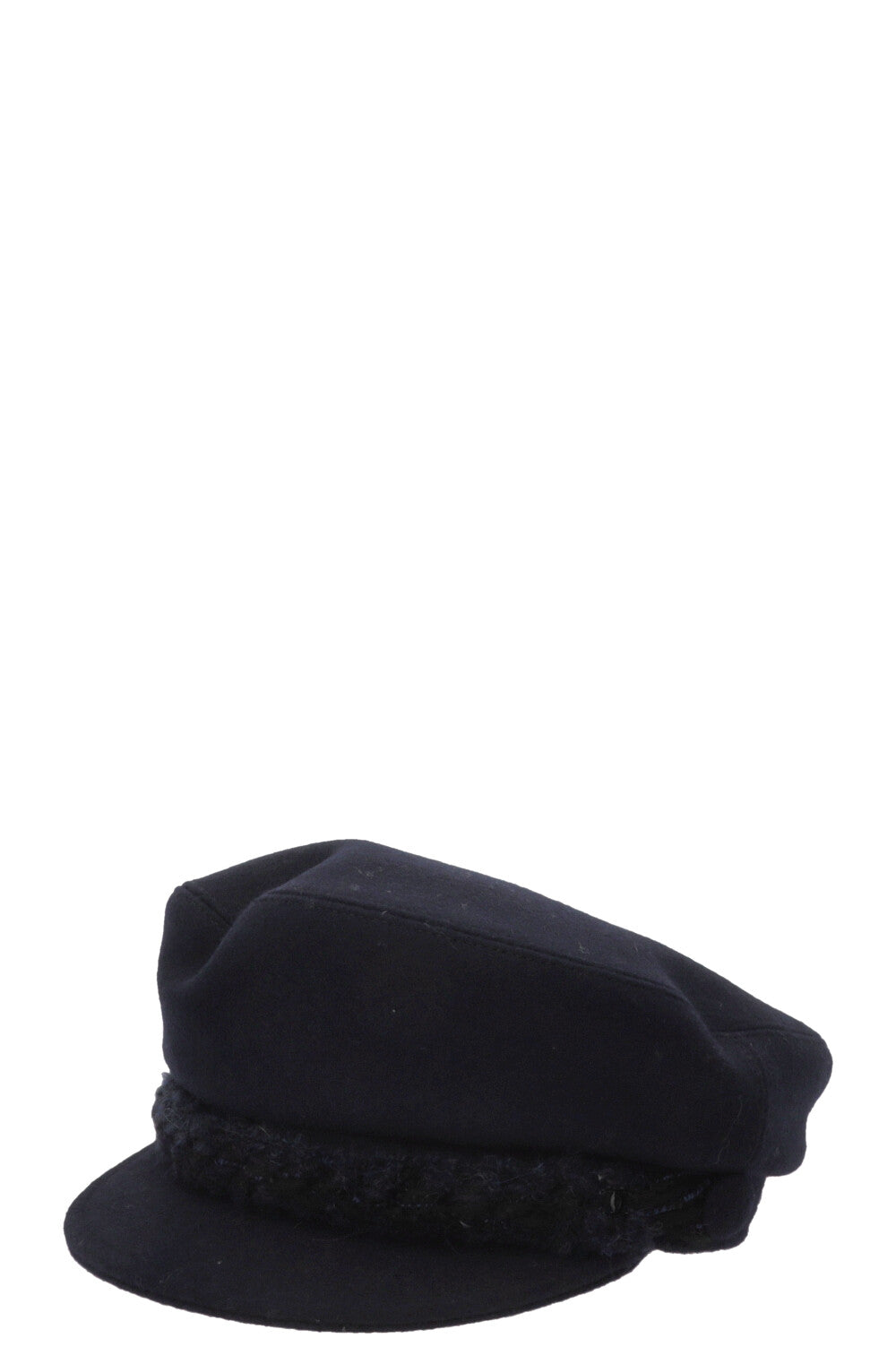 Casquette gavroche CHANEL Paris-Hamburg Laine marine