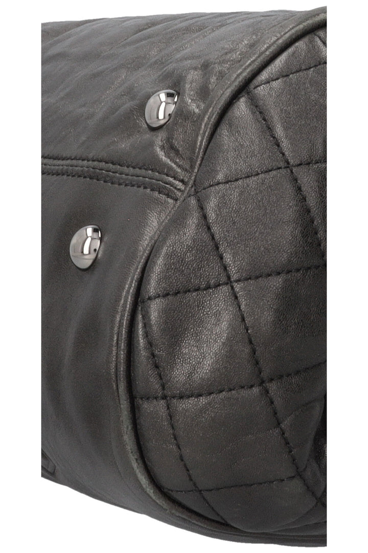 CHANEL Perfect Day Tote Bag Leather Black