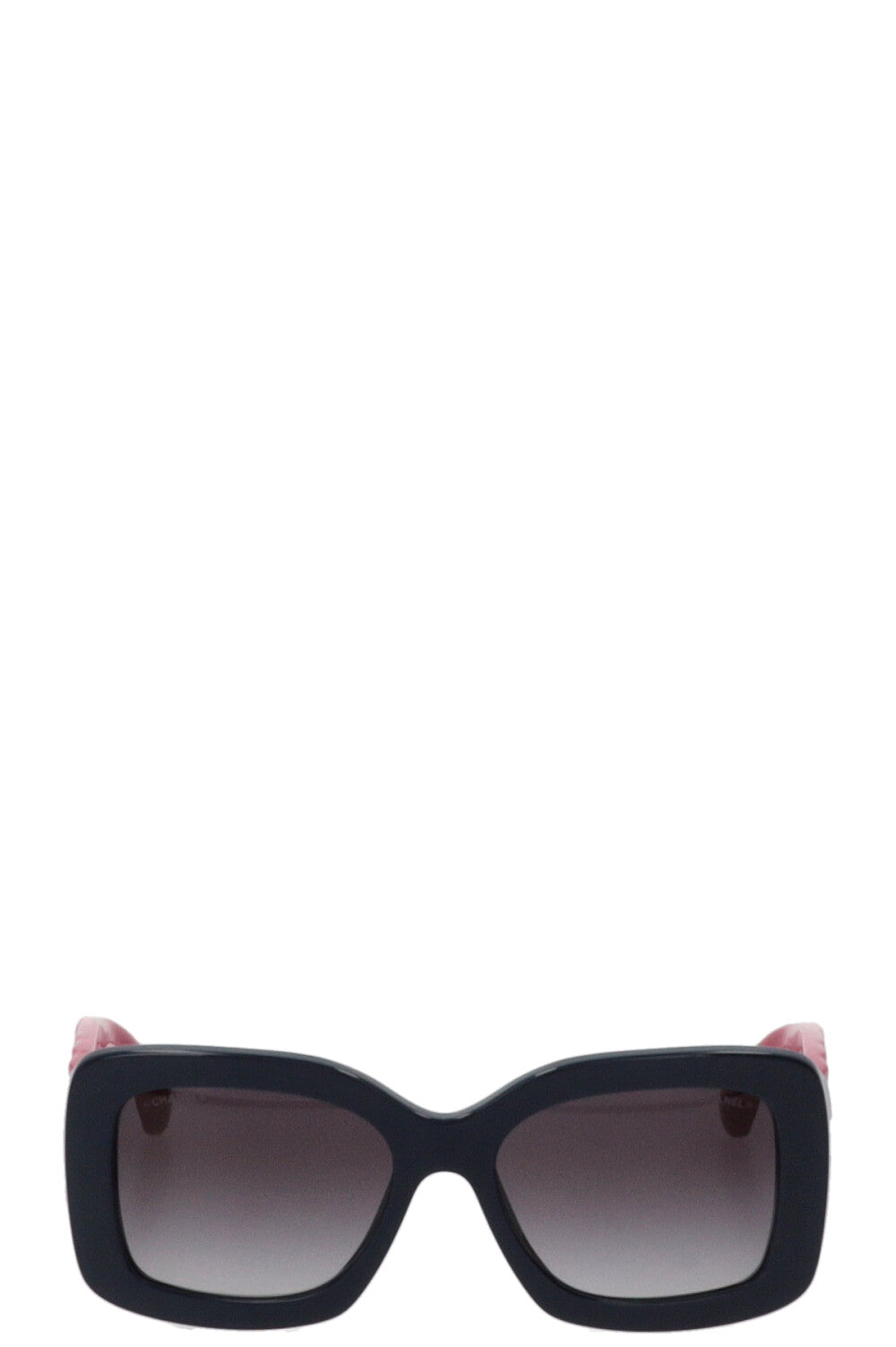 CHANEL Quilted Sunglasses Pink Blue CH5483