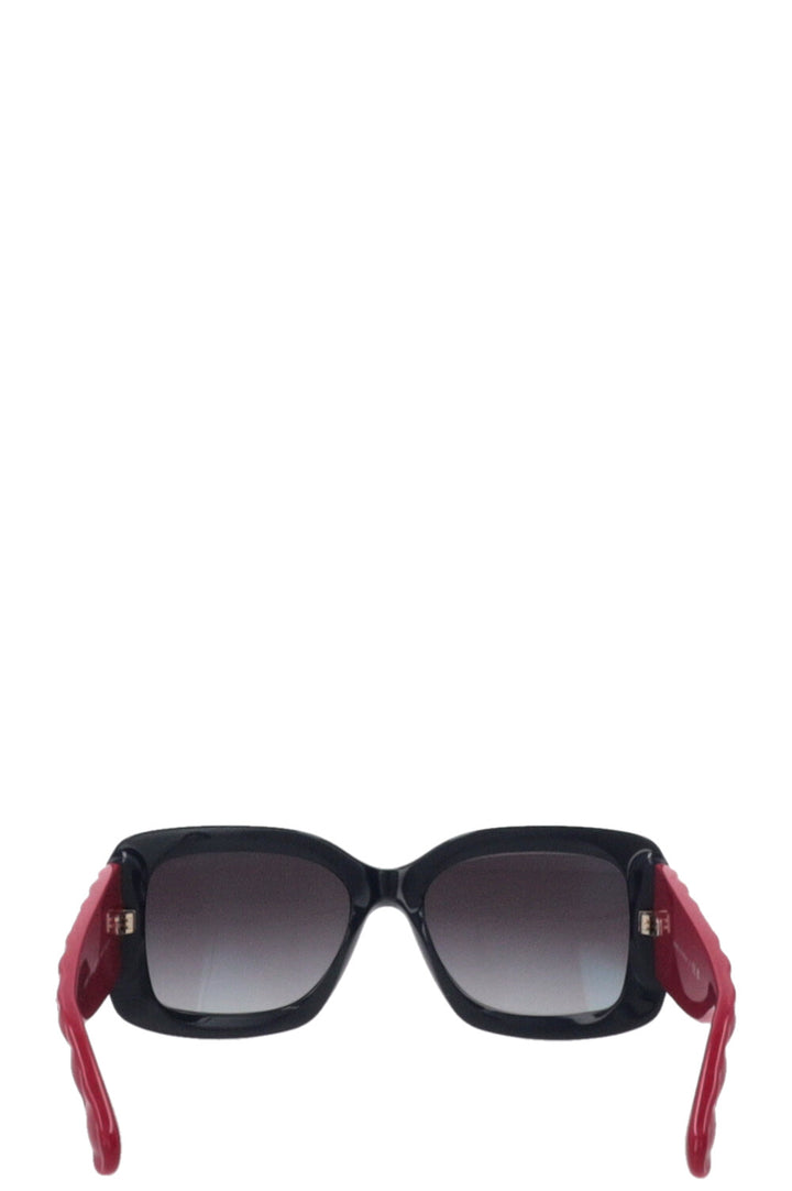 CHANEL Quilted Sunglasses Pink Blue CH5483