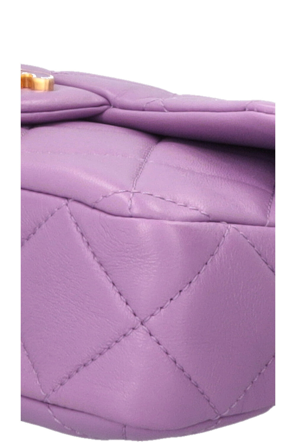 CHANEL Single Flap Bag Small Lilac