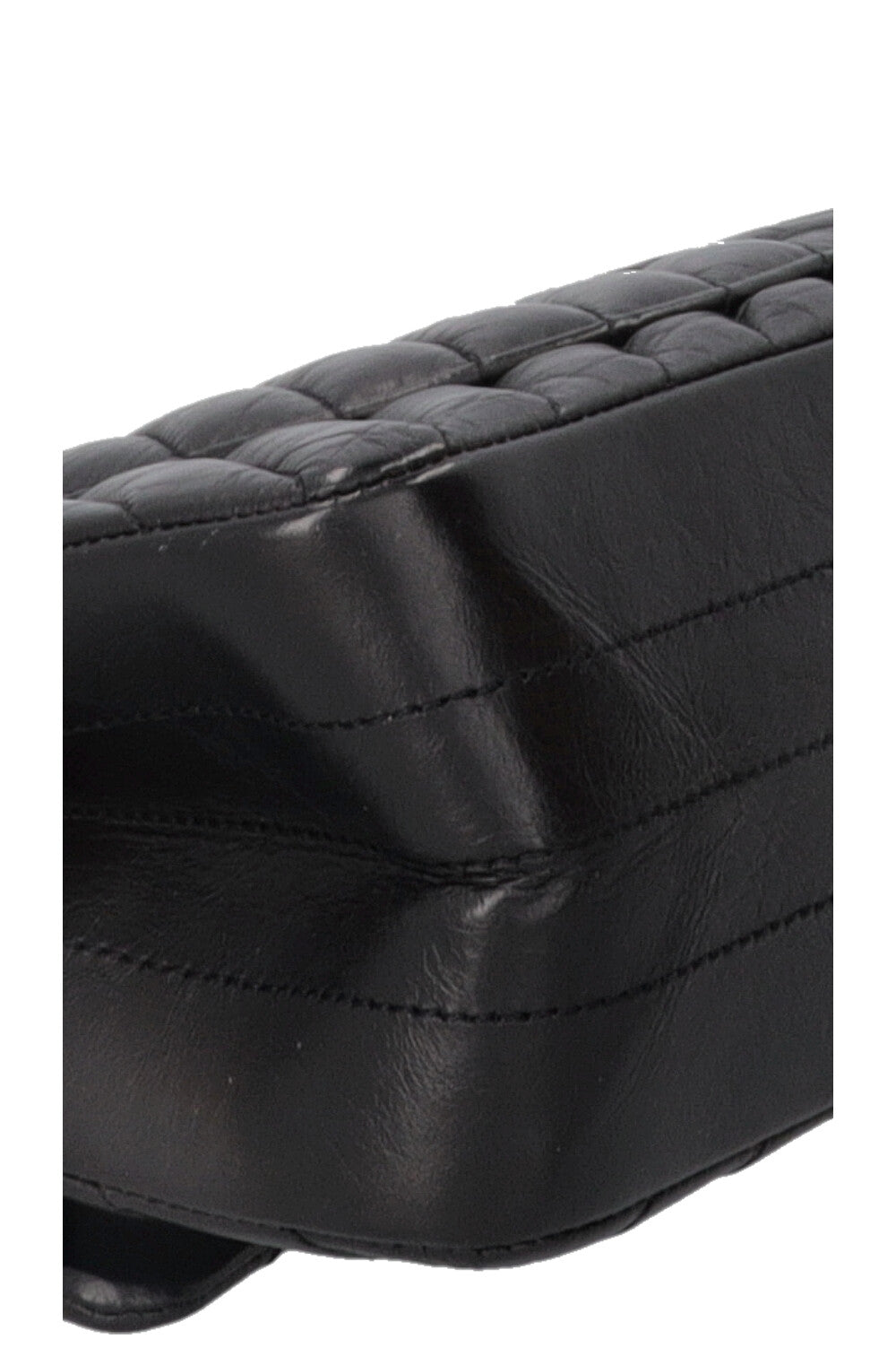 CHANEL Petit 2.55 So Black Veau Chevron Noir