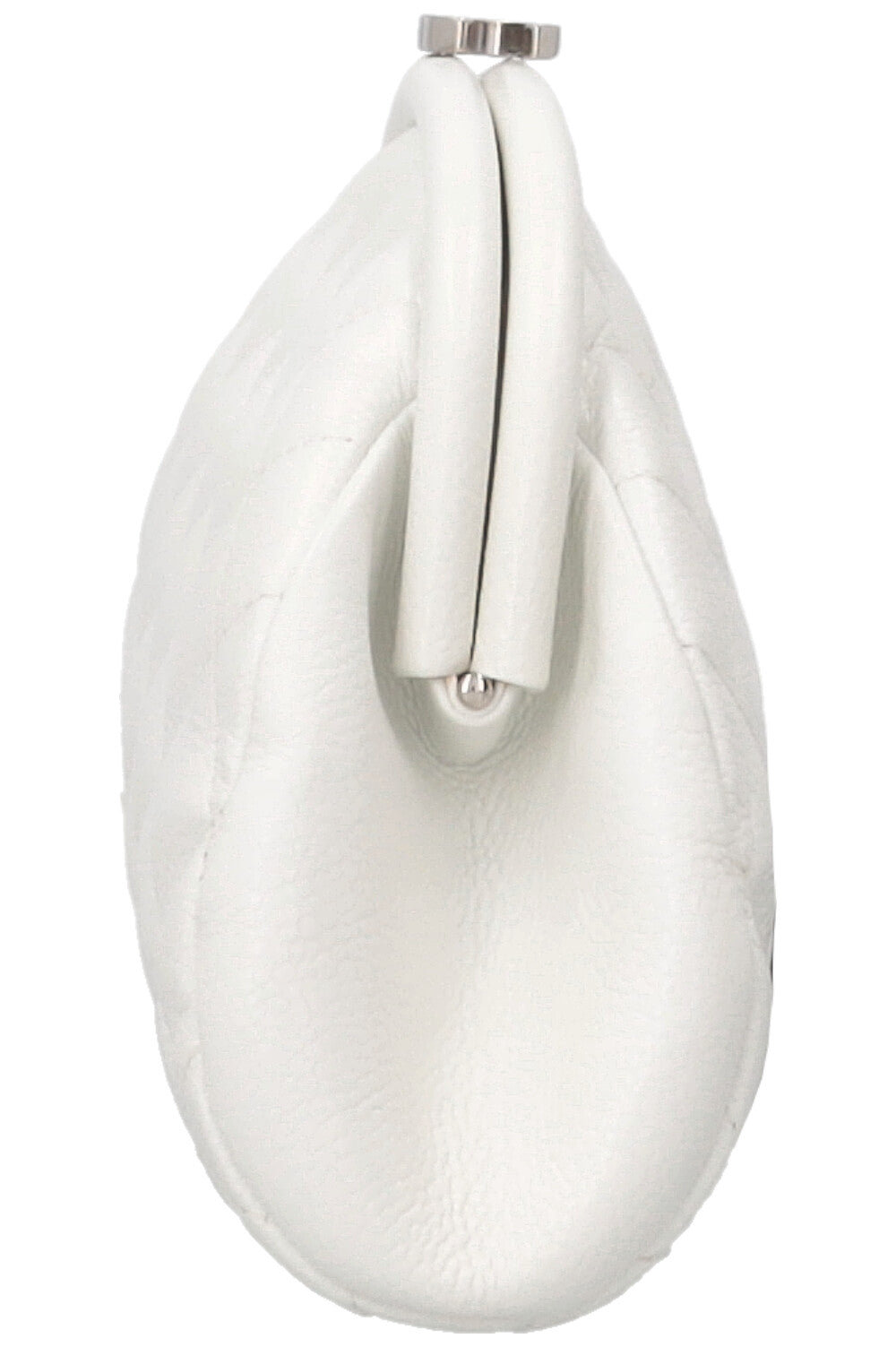 CHANEL Timeless Clutch Caviar White