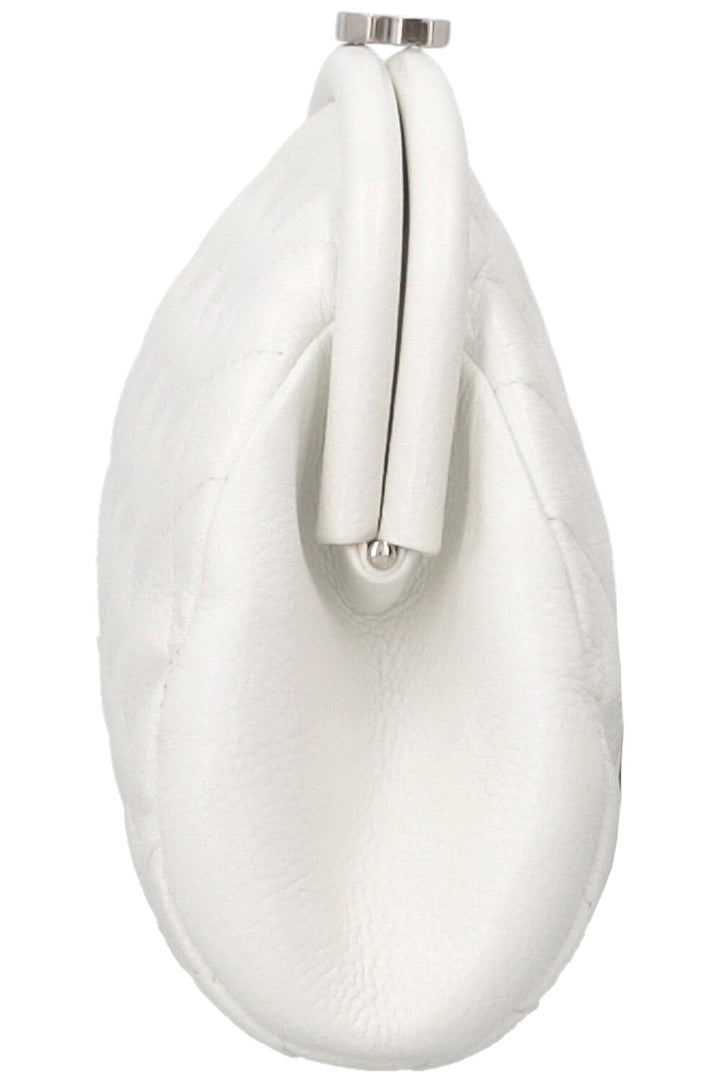 CHANEL Timeless Clutch Caviar White