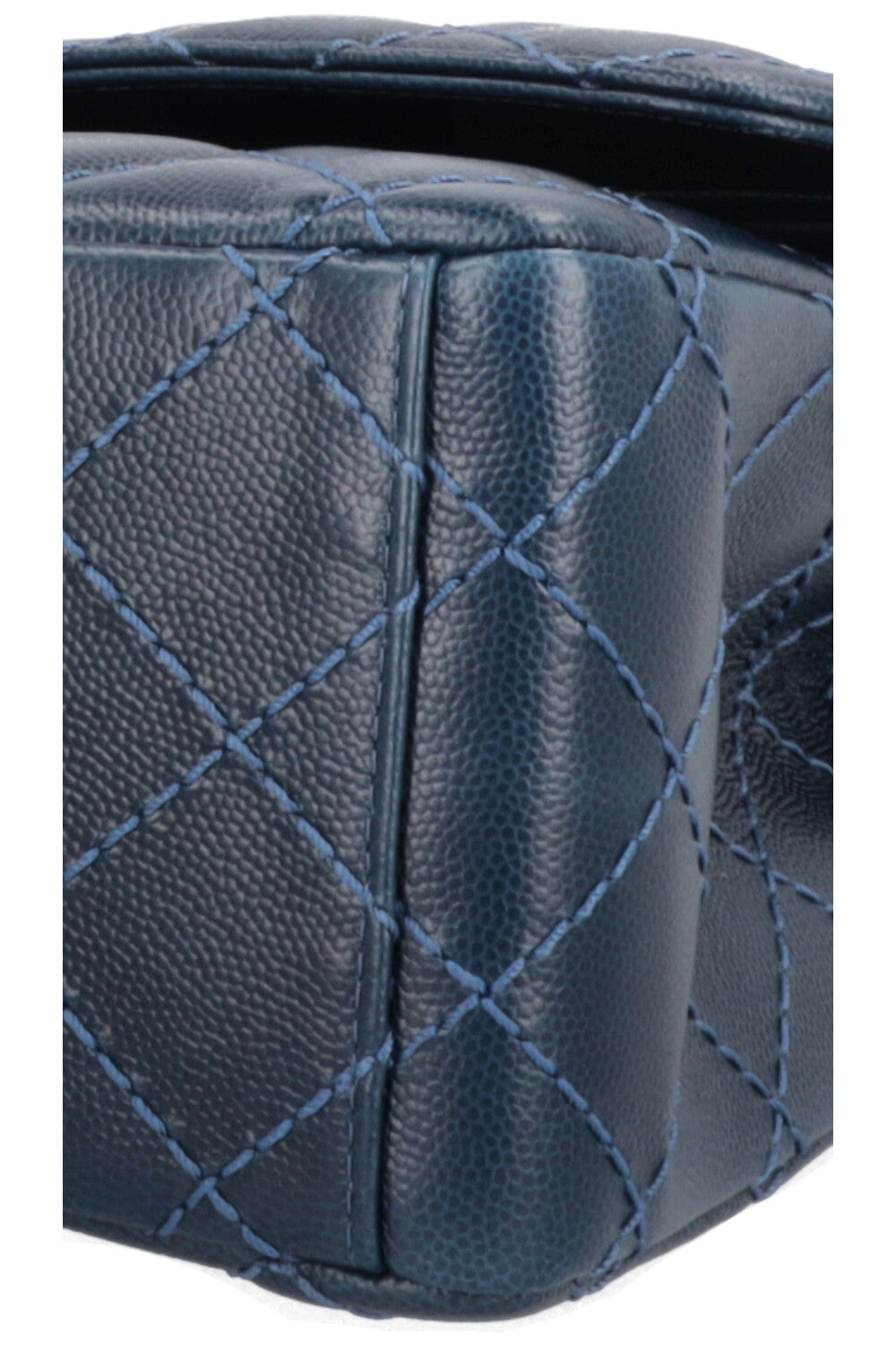 CHANEL Timeless Maxi Double Flap Bag Caviar Navy