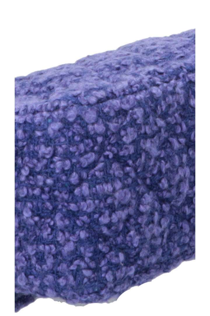 CHANEL Timeless Mini Rectangular Tweed violet