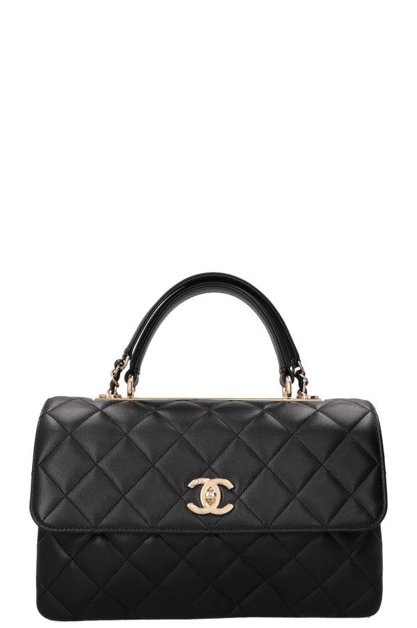 CHANEL Trendy Top Handle Bag Black