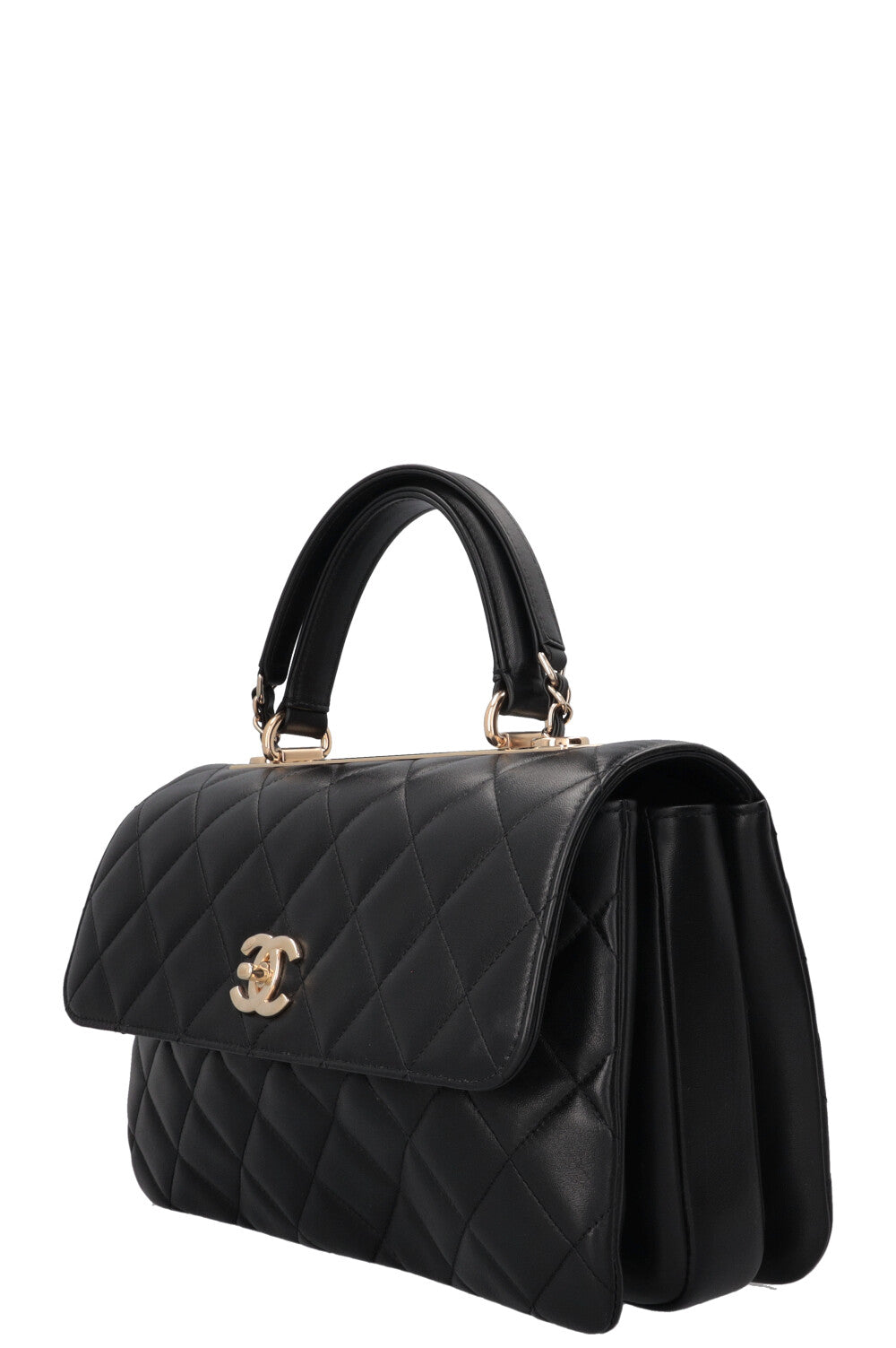CHANEL Trendy Top Handle Bag Black