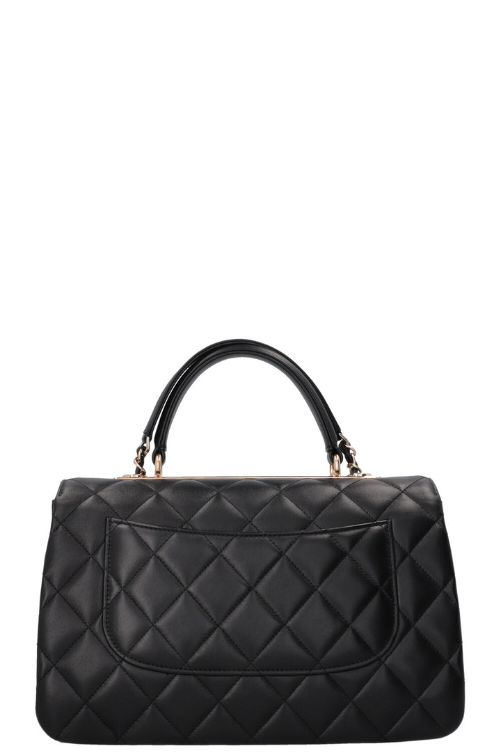 CHANEL Trendy Top Handle Bag Black