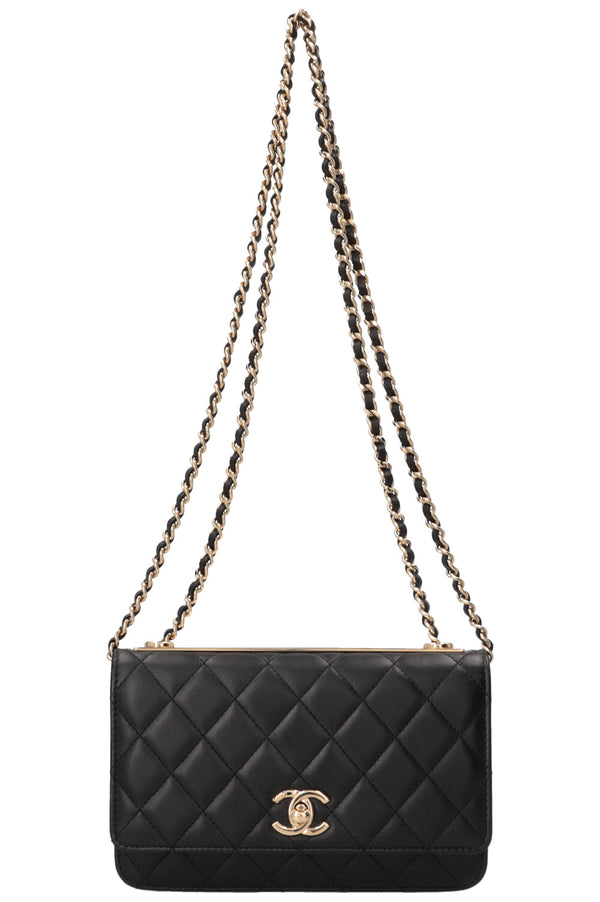 CHANEL Trendy WOC Lambskin Black