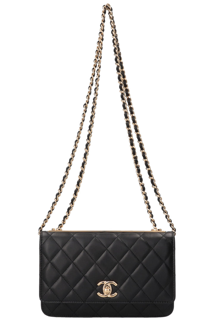 CHANEL Trendy WOC Lambskin Black