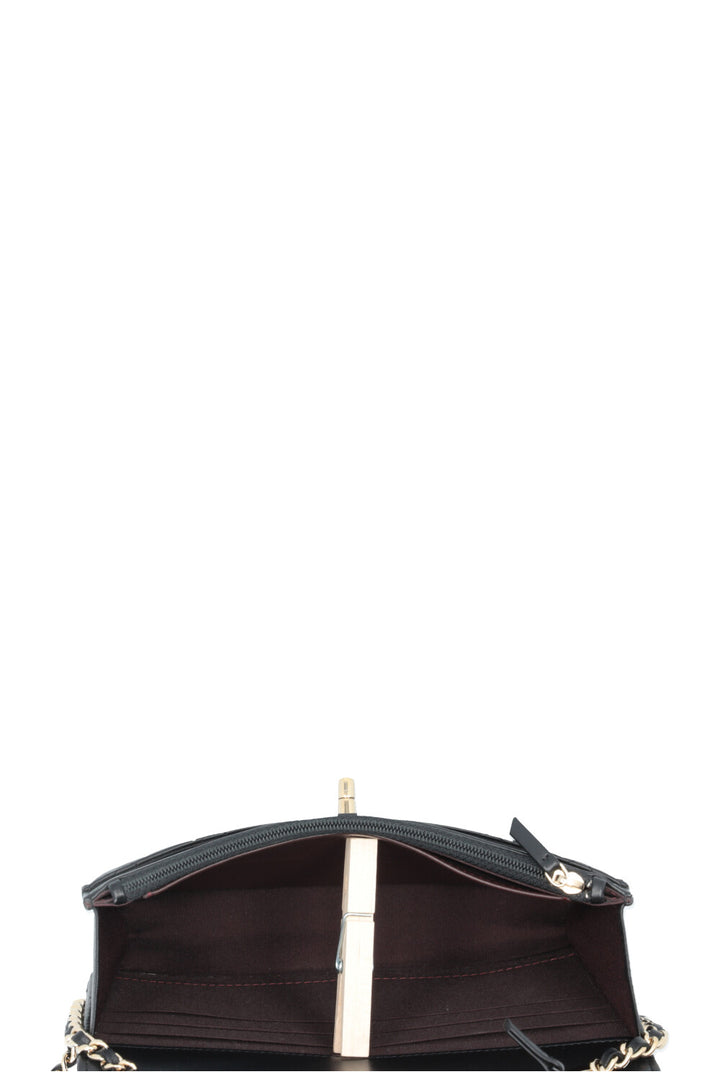 CHANEL Trendy WOC Lambskin Black
