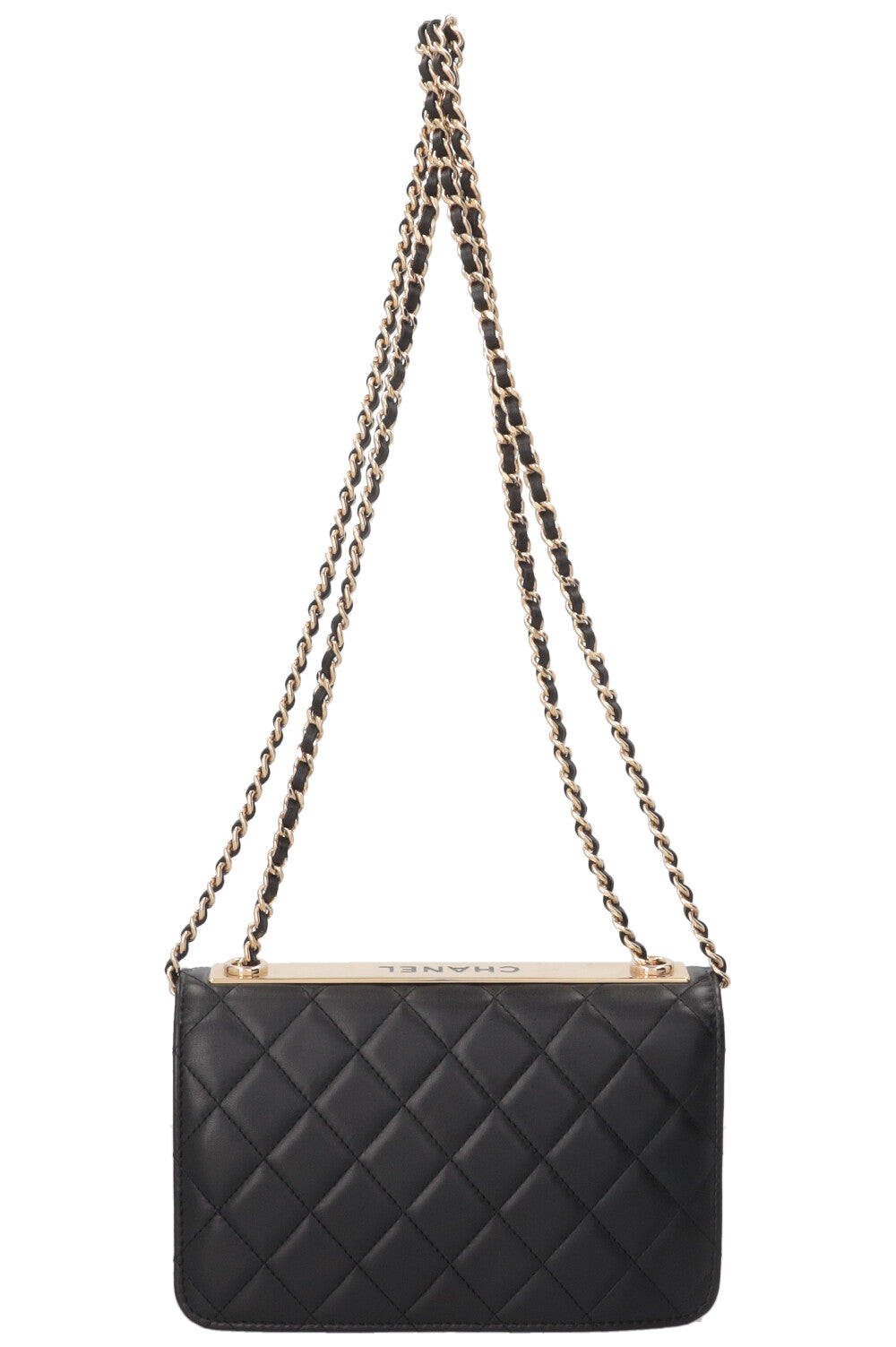 CHANEL Trendy WOC Lambskin Black