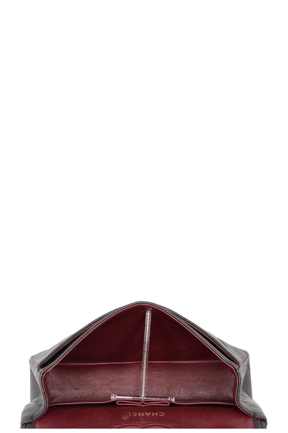 CHANEL Vintage Small Double Flap Cuir Noir