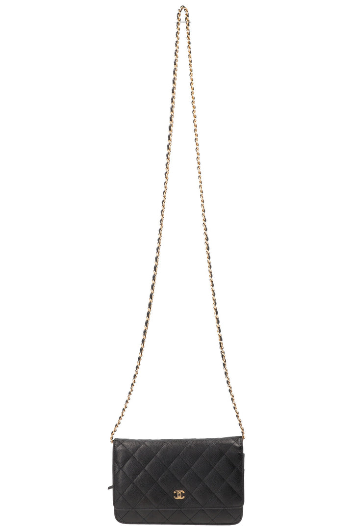 CHANEL WOC Caviar Black