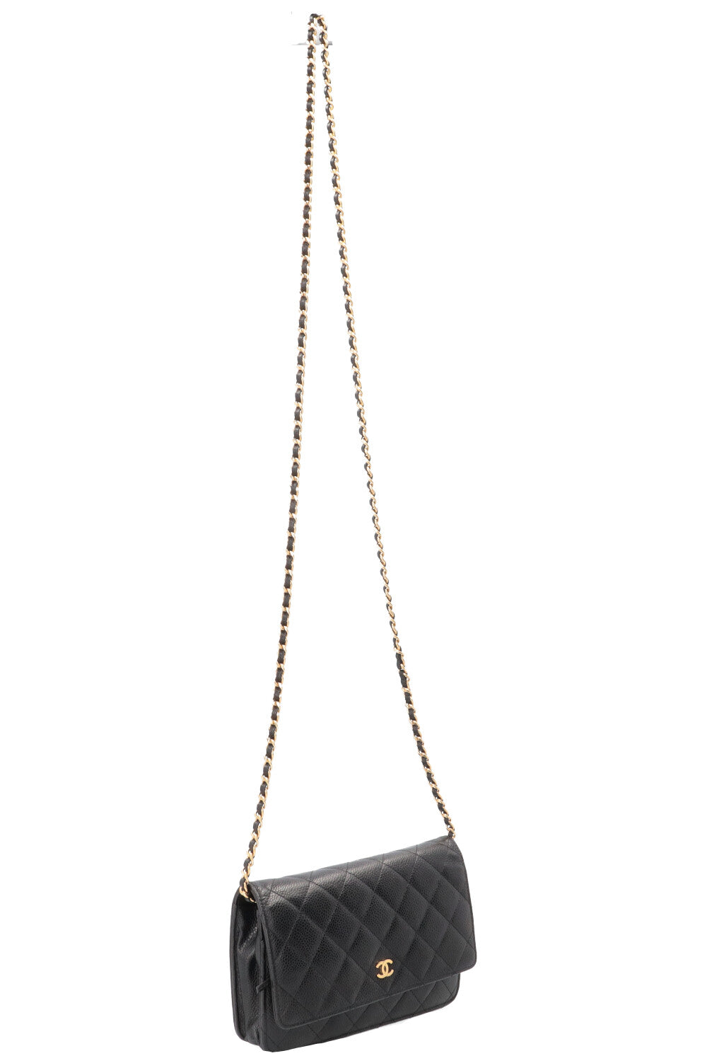 CHANEL WOC Caviar Black