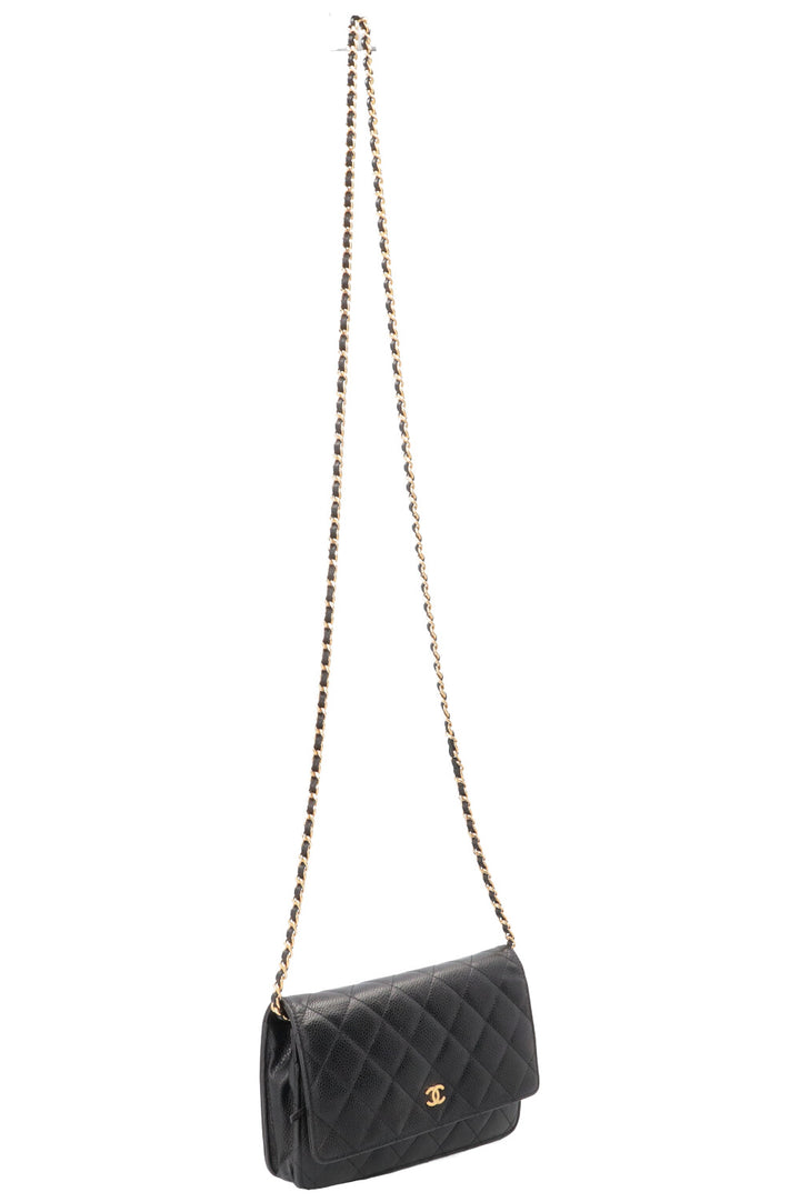 CHANEL WOC Caviar Black