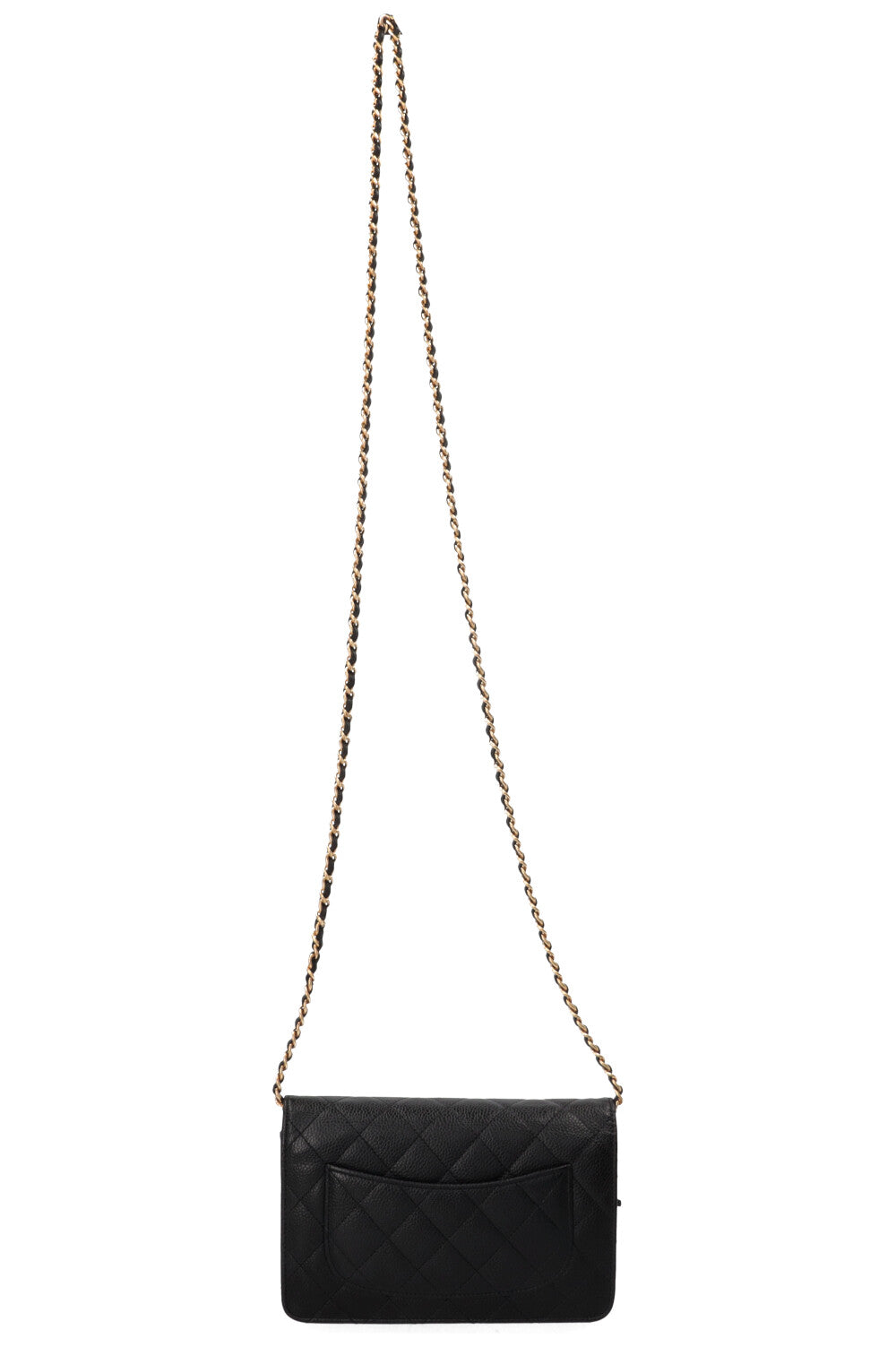 CHANEL WOC Caviar Black