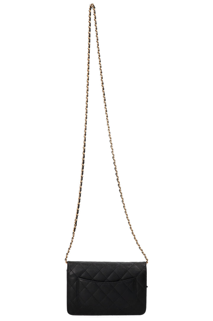 CHANEL WOC Caviar Black