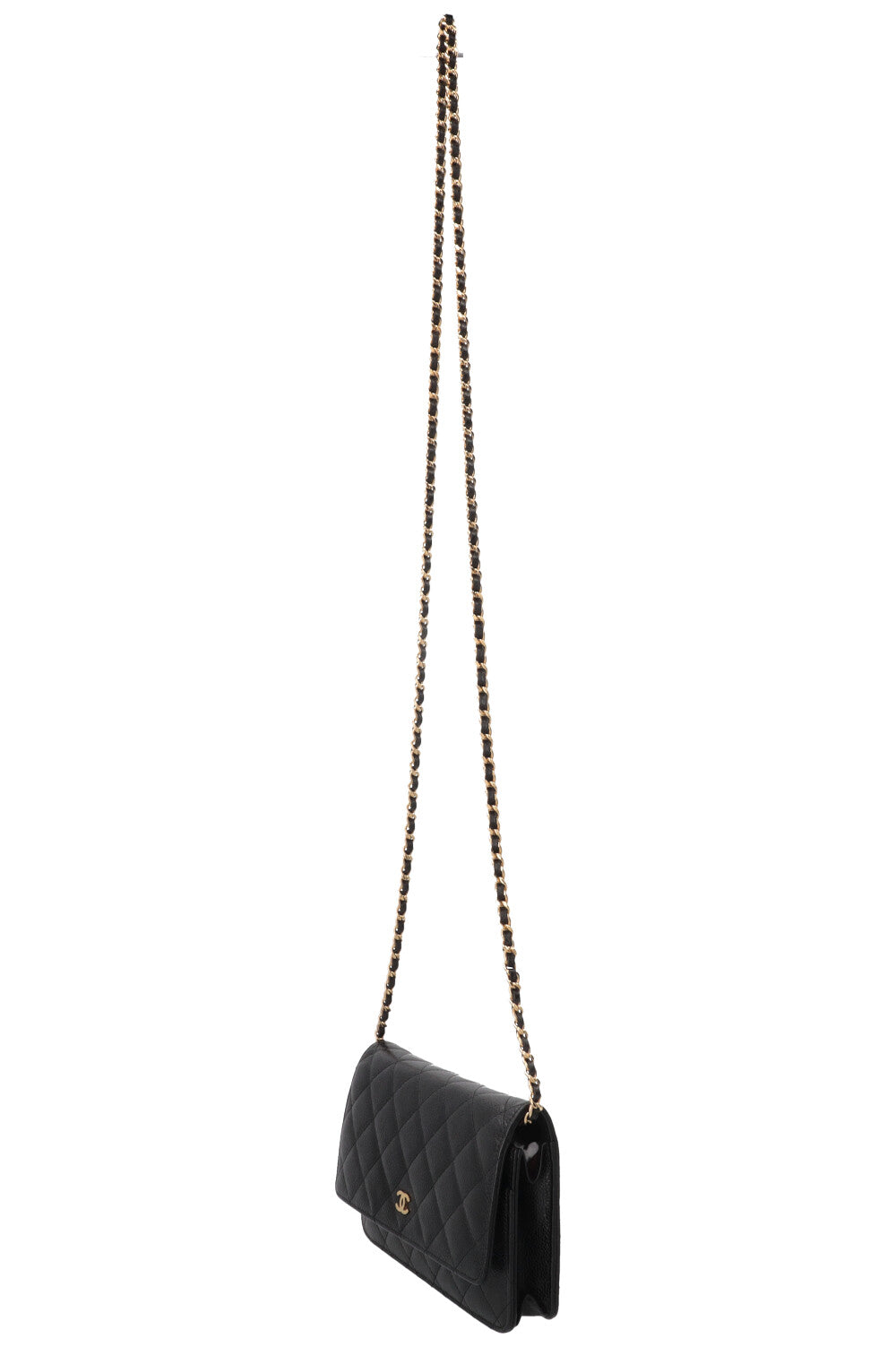 CHANEL WOC Caviar Black