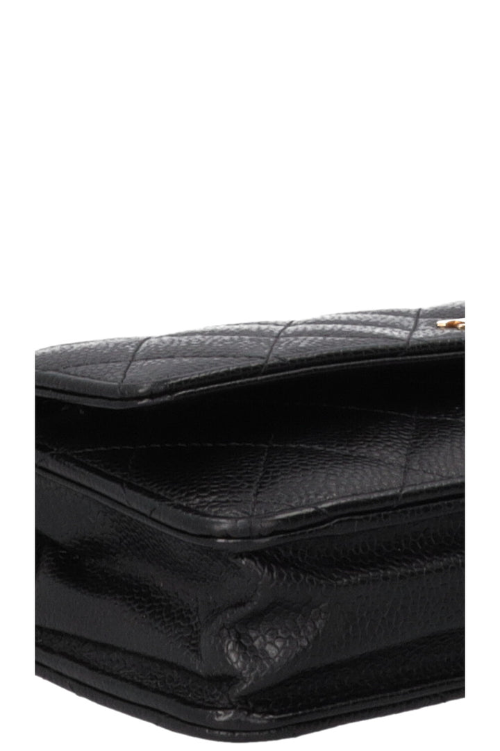 CHANEL WOC Caviar Black