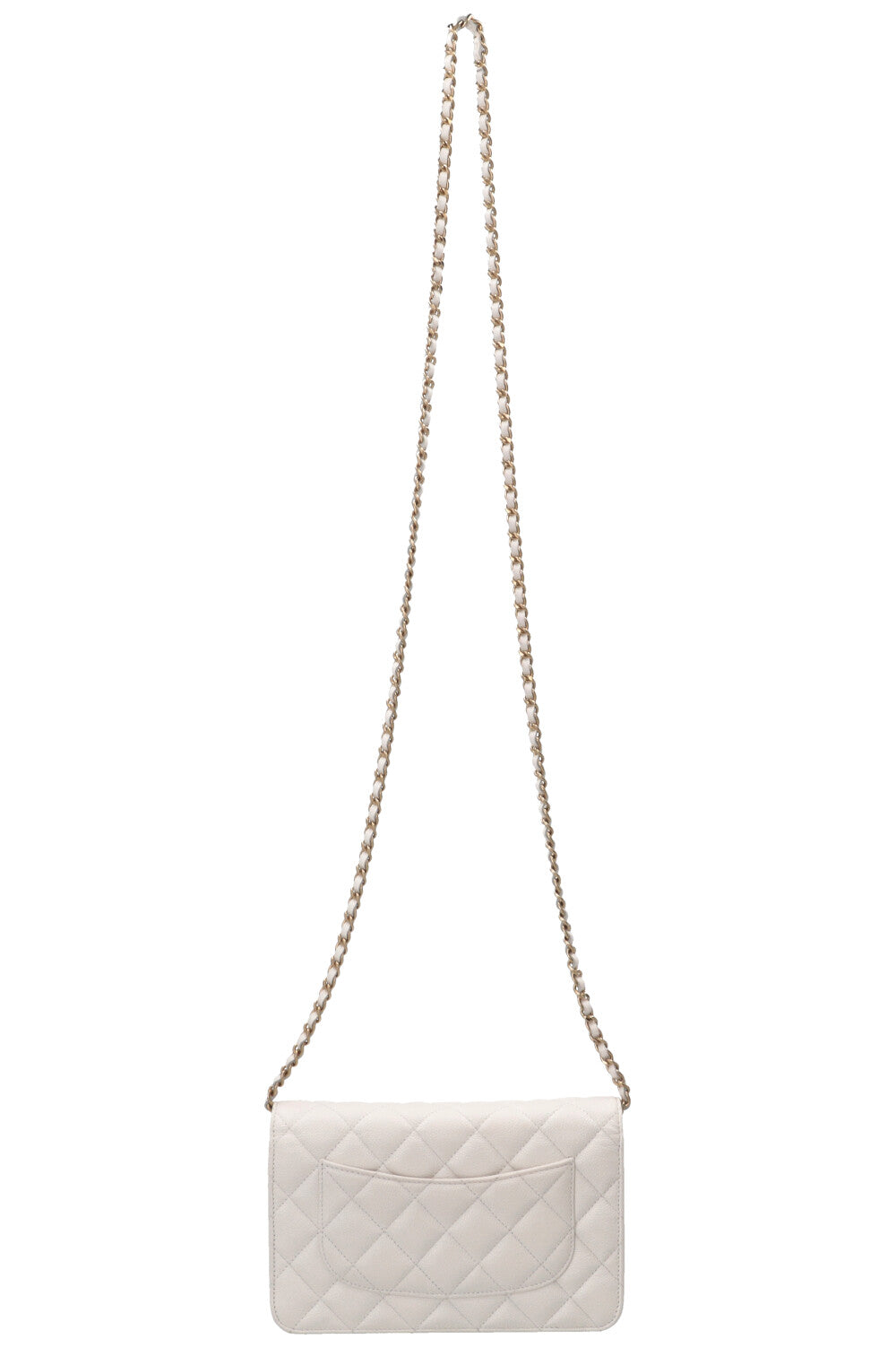 CHANEL WOC Caviar Off-White