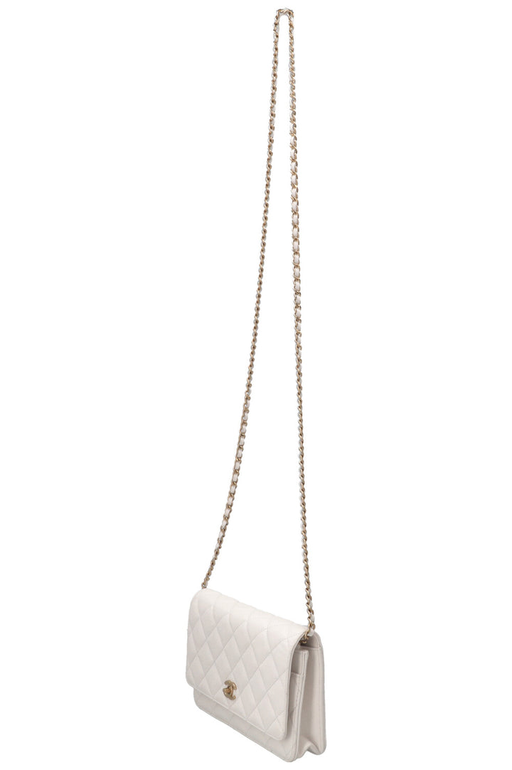 CHANEL WOC Caviar Off-White