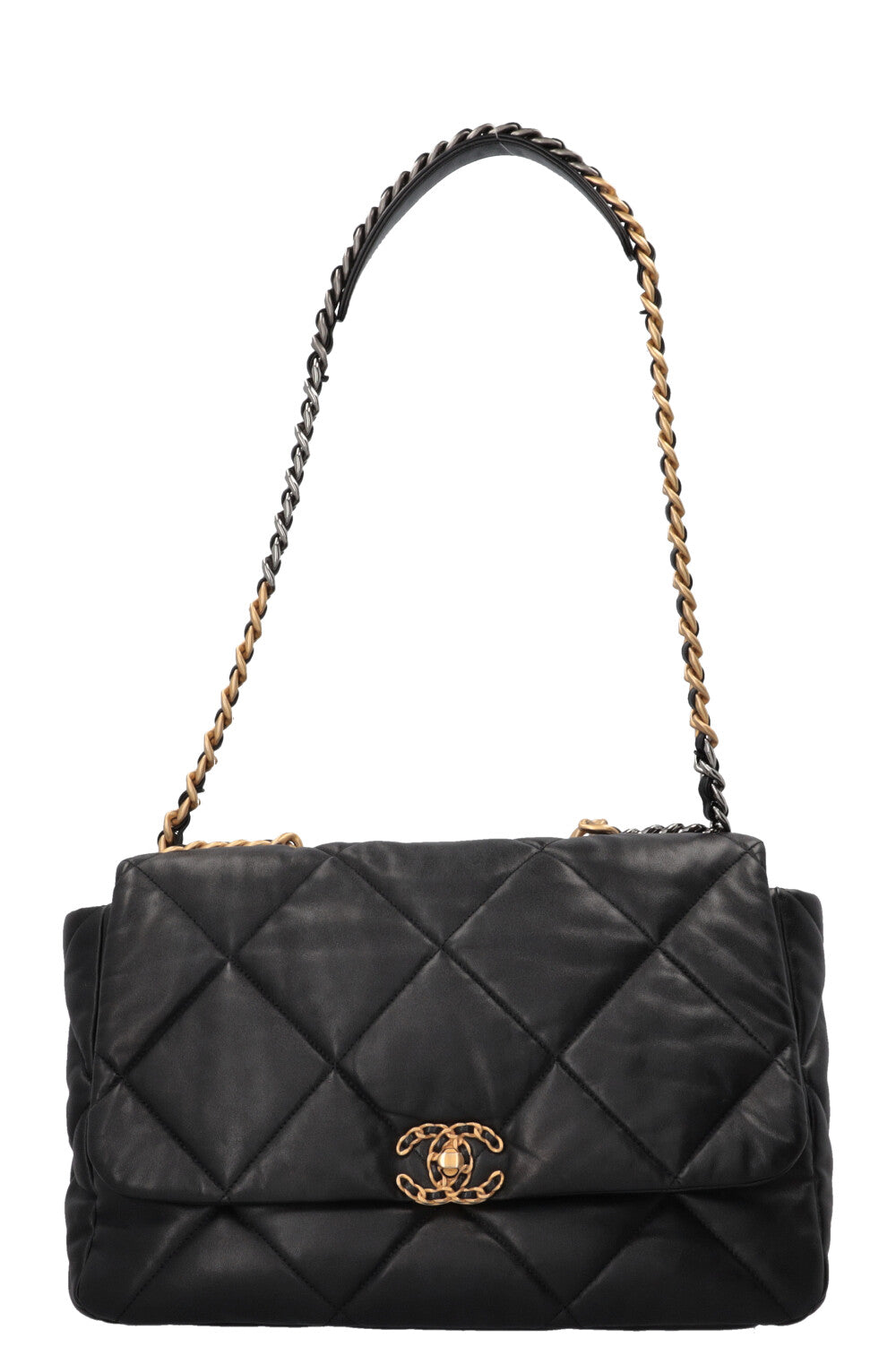 CHANEL 19 Bag Large Black