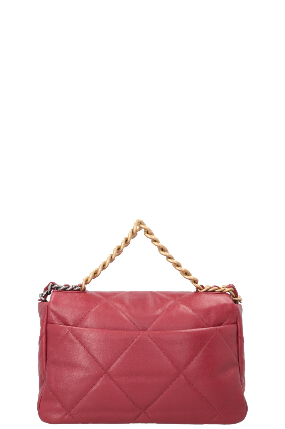 CHANEL 19 Large Red