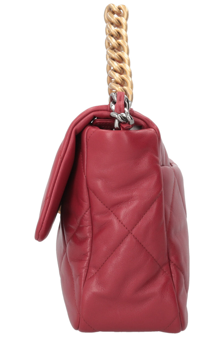 CHANEL 19 Large Red