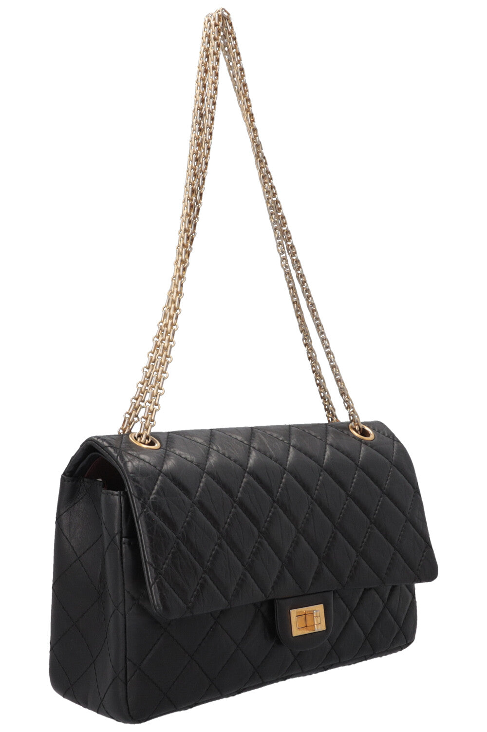 CHANEL 2.55 Large Black