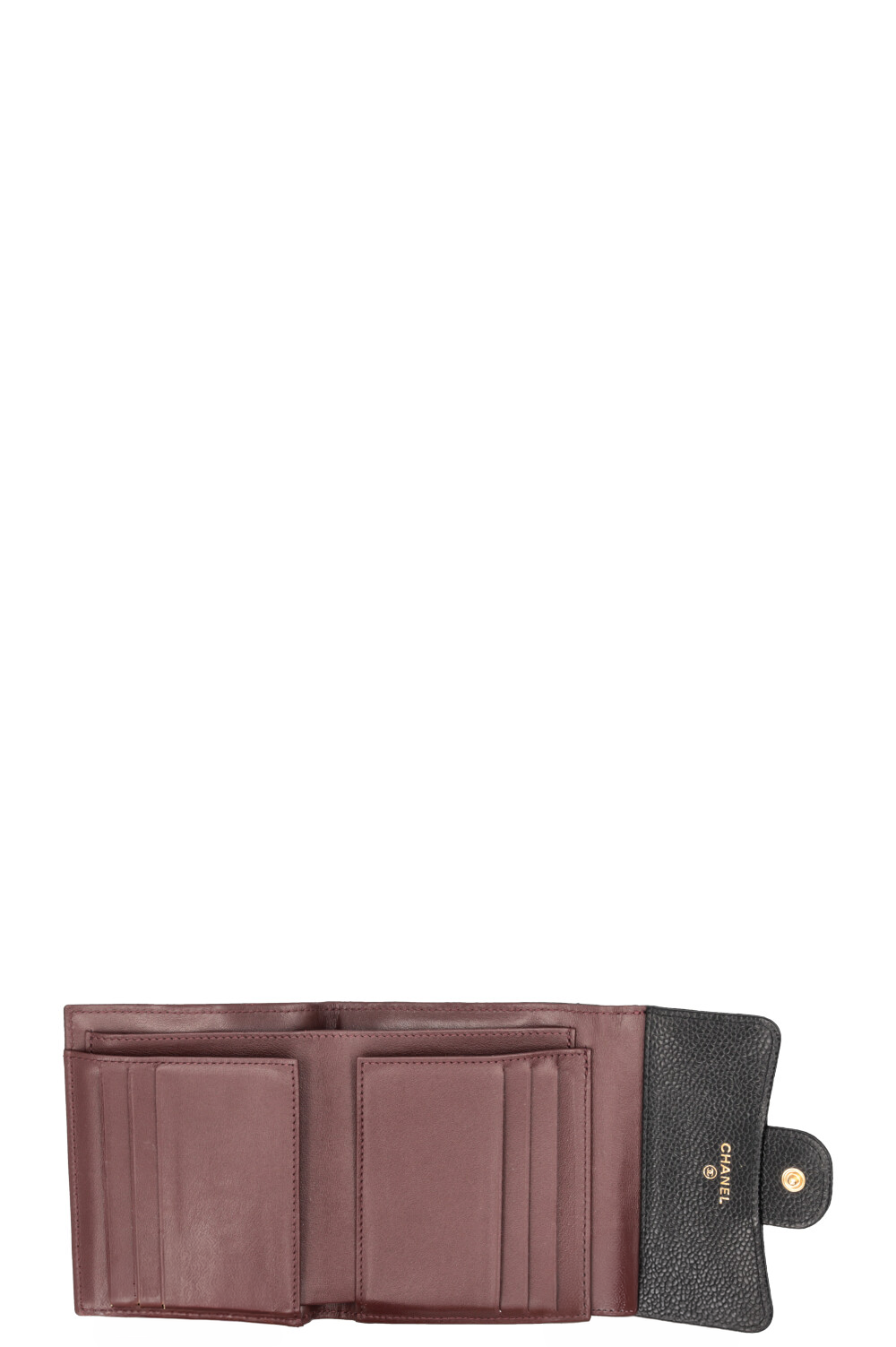 CHANEL Portefeuille Classique Caviar Noir