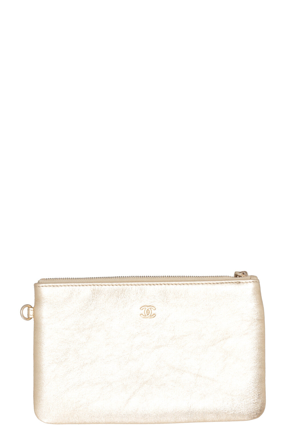 CHANEL Deauville Tote Medium Calfskin Gold
