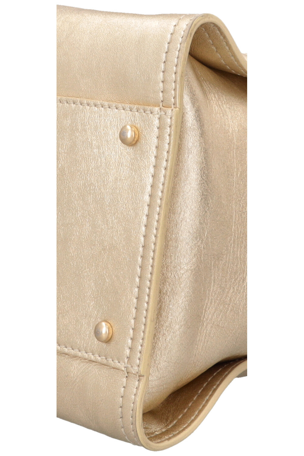 CHANEL Deauville Tote Medium Calfskin Gold