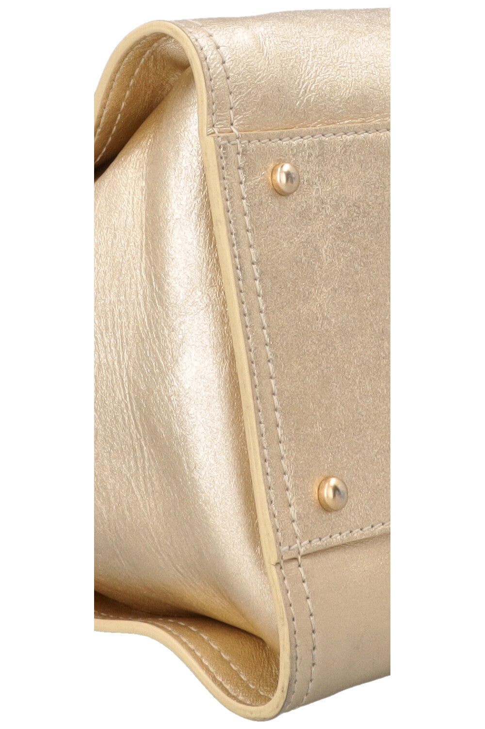 CHANEL Deauville Tote Medium Calfskin Gold