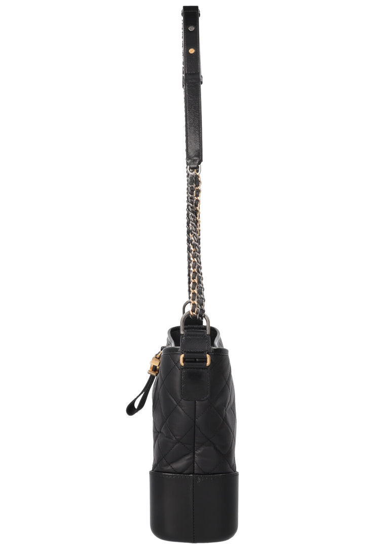 Sac CHANEL Gabrielle moyen modèle cuir noir