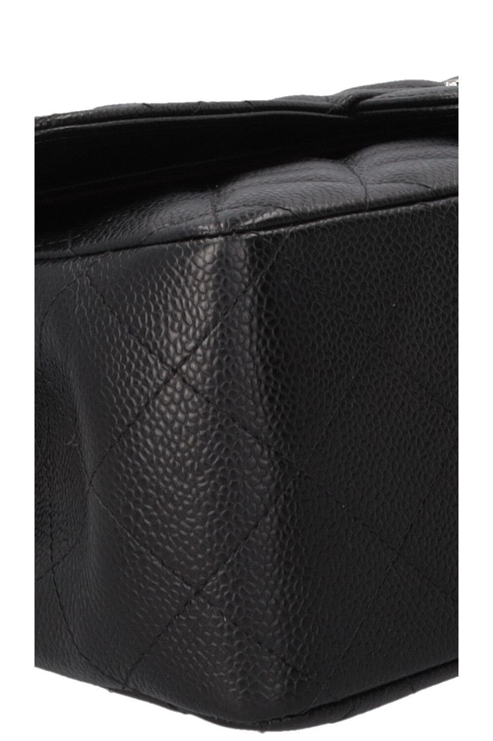 CHANEL Grand Classique Double Rabat Cuir Caviar Noir