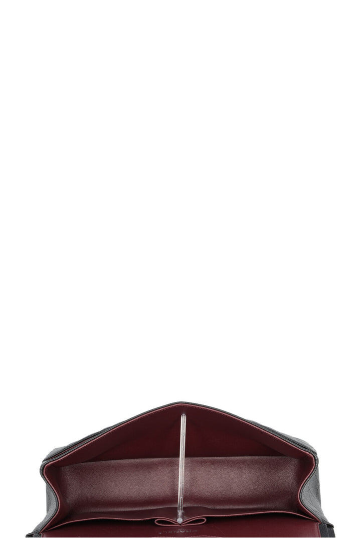 CHANEL Grand Classique Double Rabat Cuir Caviar Noir