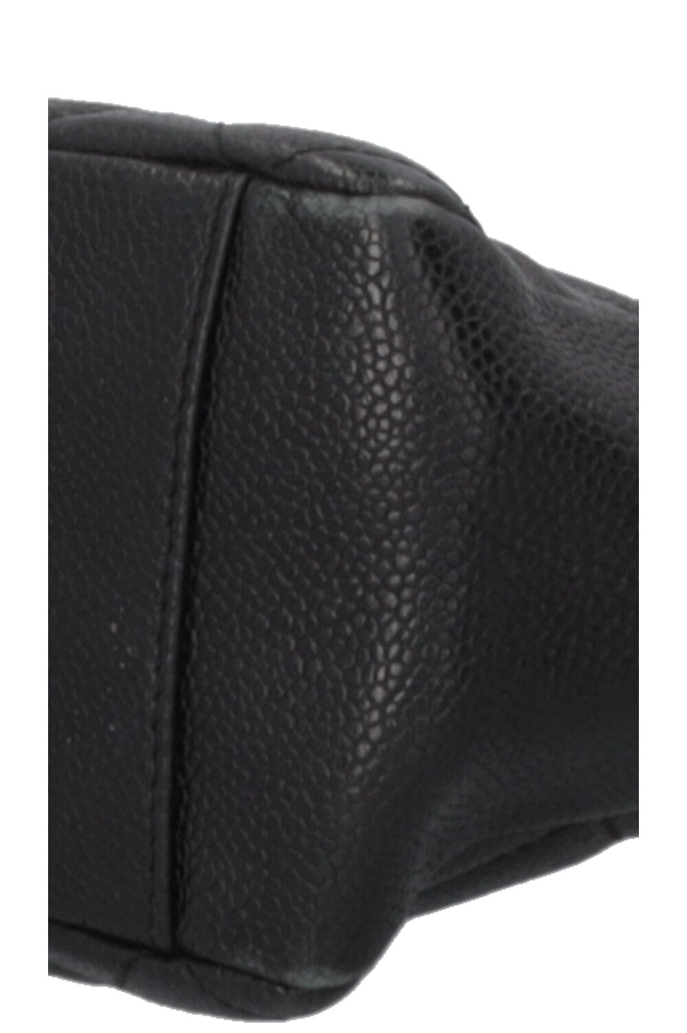 CHANEL PST Caviar Leather Black