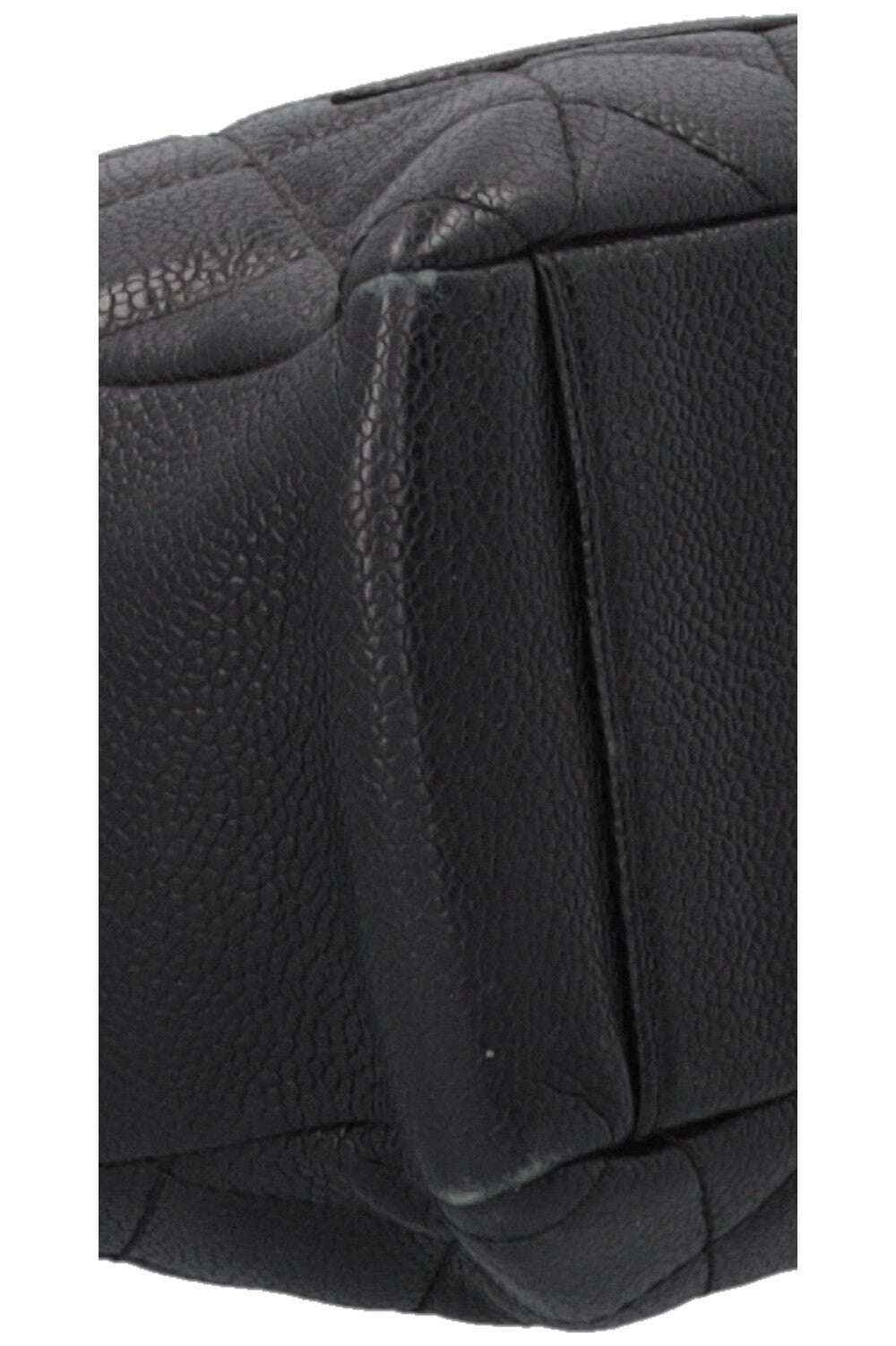 CHANEL PST Caviar Leather Black