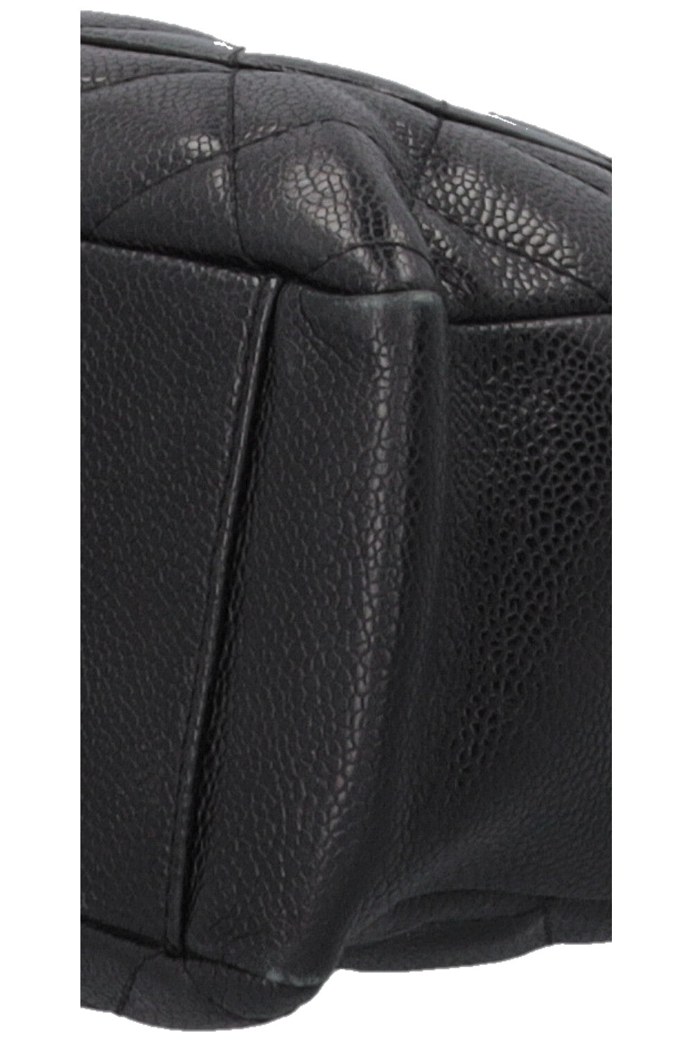 CHANEL PST Caviar Leather Black