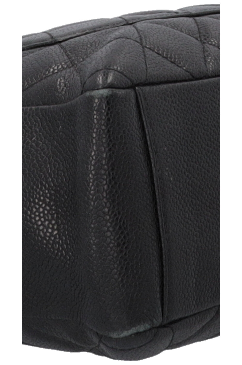 CHANEL PST Caviar Leather Black
