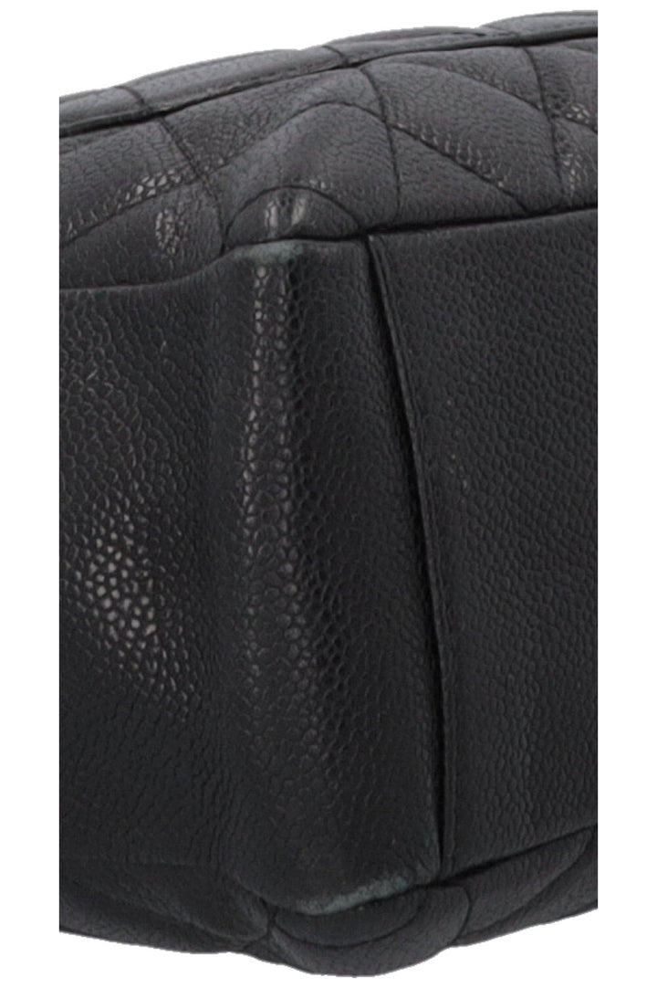 CHANEL PST Caviar Leather Black