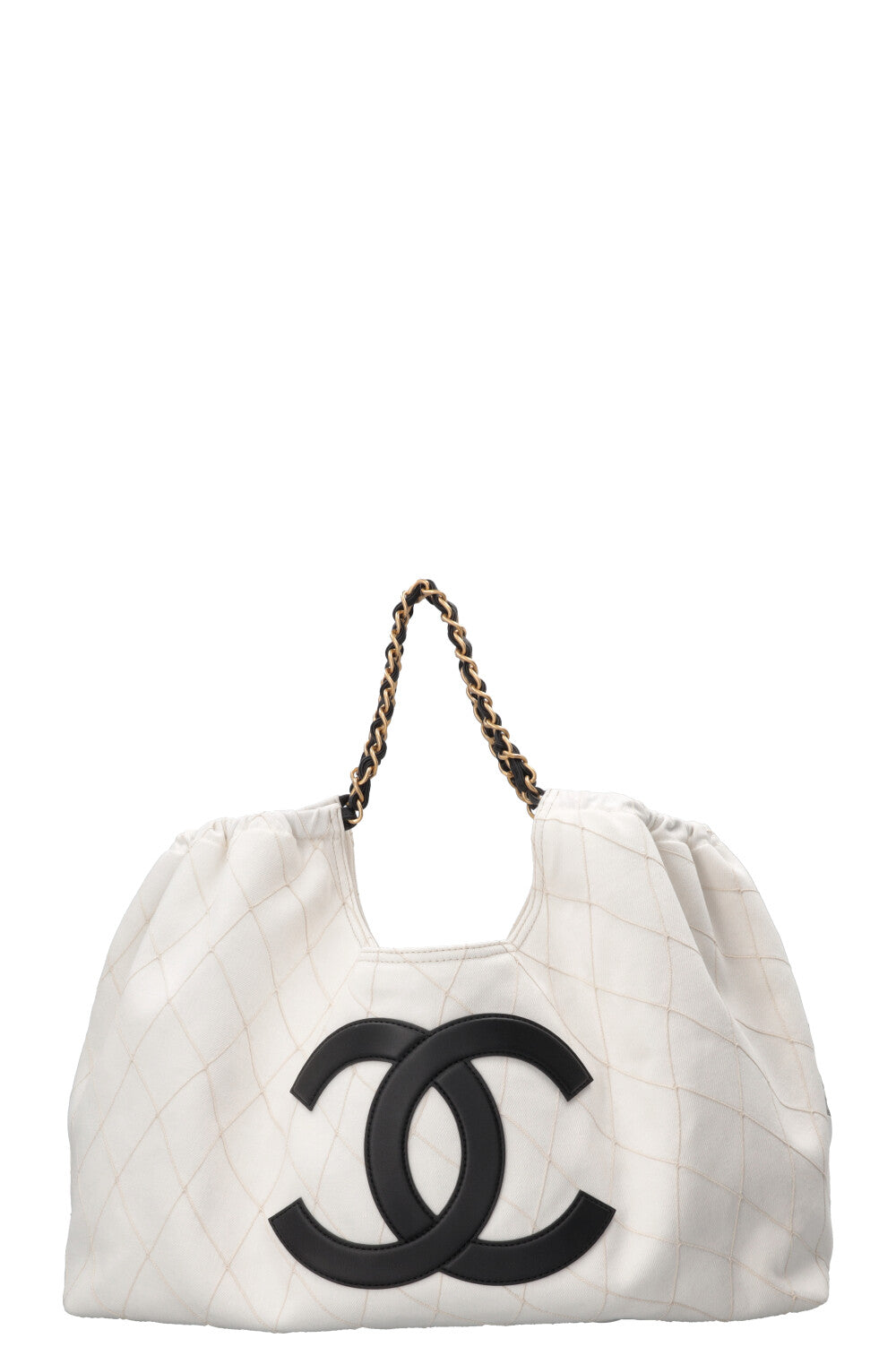 CHANEL by Matthieu Blazy 2026 Small Coco Beach Tote Canvas White